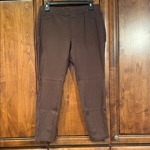 St. John’s Bay Dark Brown Skinny Fit Jeggings